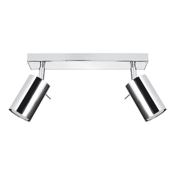 Spotlámpa RING 2xGU10/10W/230V