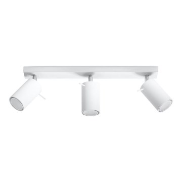 Spotlámpa RING 3 3xGU10/40W/230V fehér