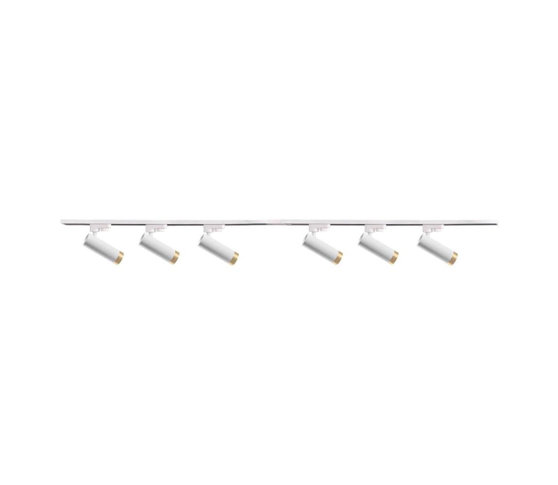 Spotlámpa sínrendszerhez FADO 6xGU10/10W/230V fehér 325891