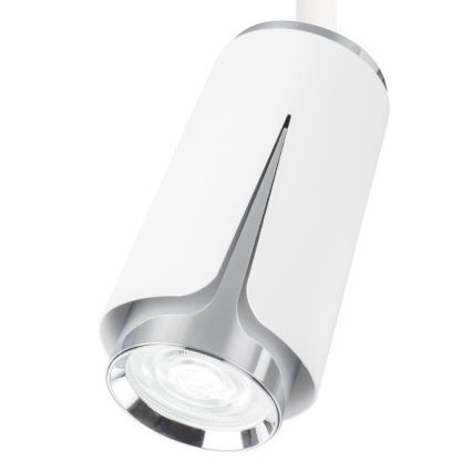 Spotlámpa sínrendszerhez FLOWER 1xGU10/8W/230V fehér