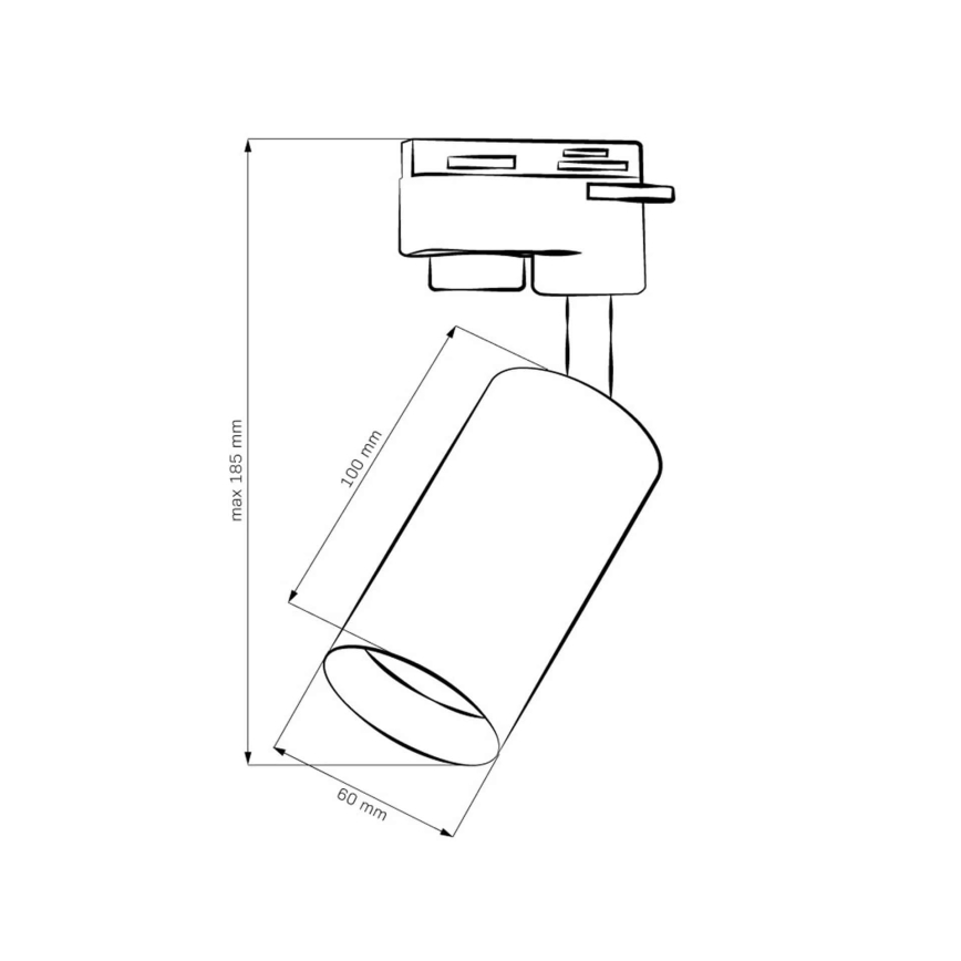 Spotlámpa sínrendszerhez MARIBEL 1xGU10/10W/230V arany