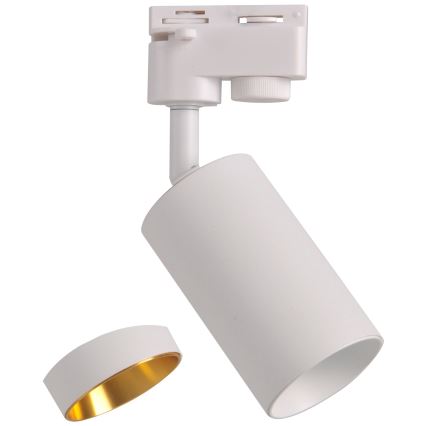 Spotlámpa sínrendszerhez MARIBEL 3xGU10/10W/230V +1 m sín rendszer fehér