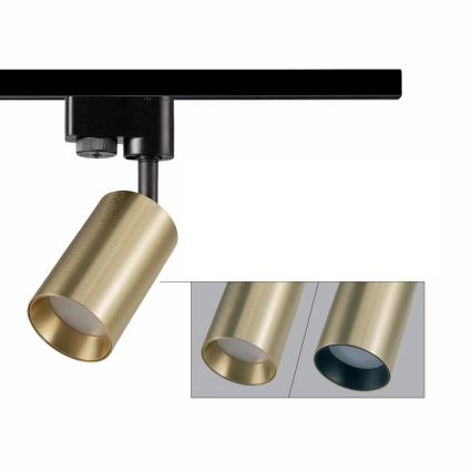 Spotlámpa sínrendszerhez MARIBEL 3xGU10/10W/230V +1 m sínrendszer arany