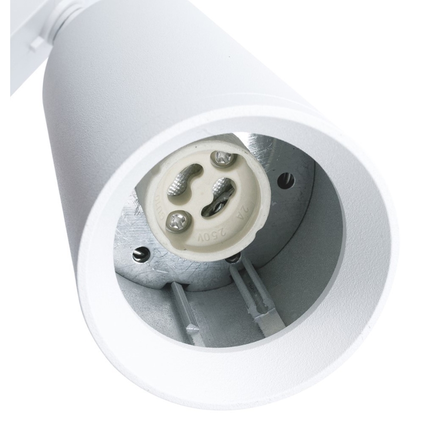 Spotlámpa sínrendszerhez MICA 1xGU10/25W/230V fehér