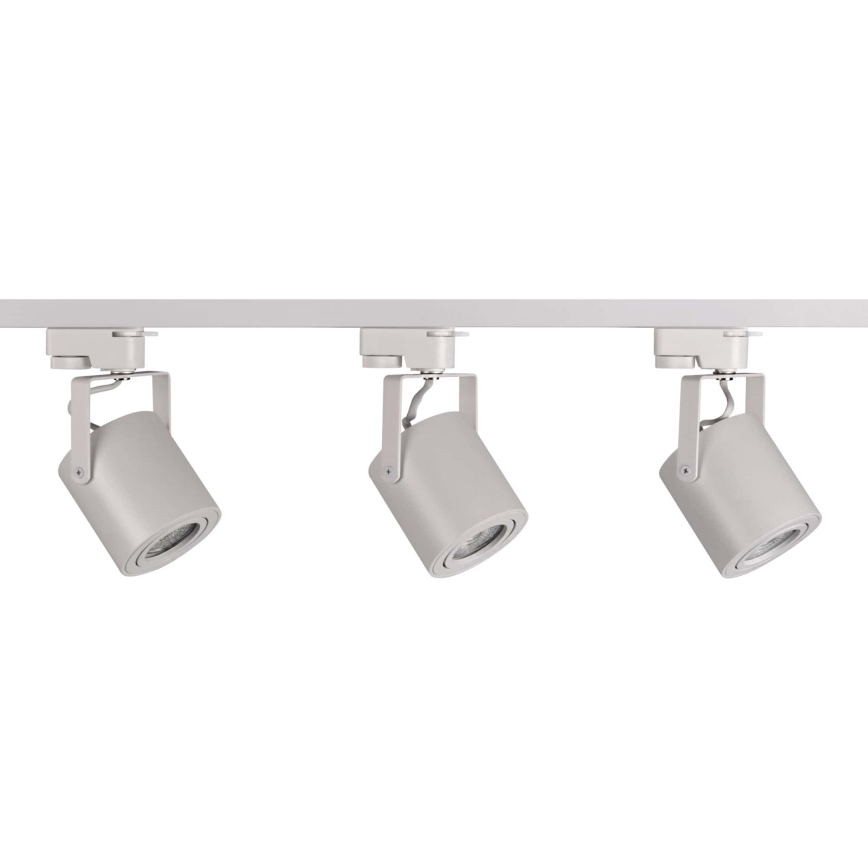 Spotlámpa sínrendszerhez MINOR 3xGU10/10W/230V + 1 m sín rendszer fehér