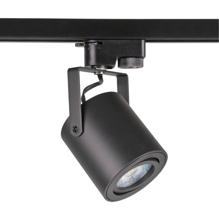 Spotlámpa sínrendszerhez MINOR 3xGU10/10W/230V + 1 m sín rendszer fekete