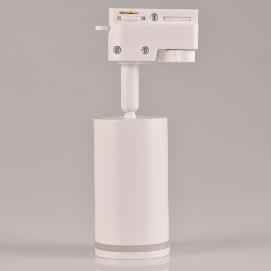 Spotlámpa sínrendszerhez PÁRIZS 3xGU10/10W/230V + 1 m sín rendszer fehér