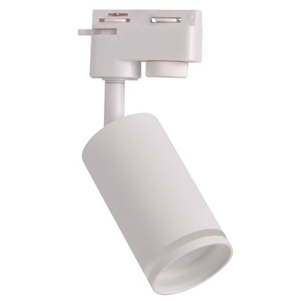 Spotlámpa sínrendszerhez PÁRIZS 3xGU10/10W/230V + 1 m sín rendszer fehér