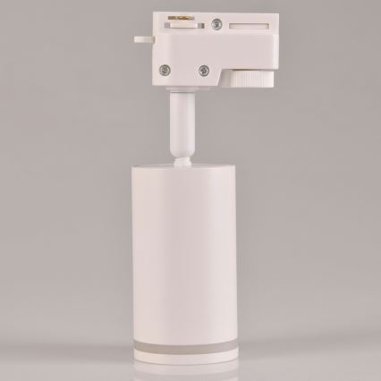 Spotlámpa sínrendszerhez PÁRIZS 6xGU10/10W/230V + 2x1 m sín rendszer fehér