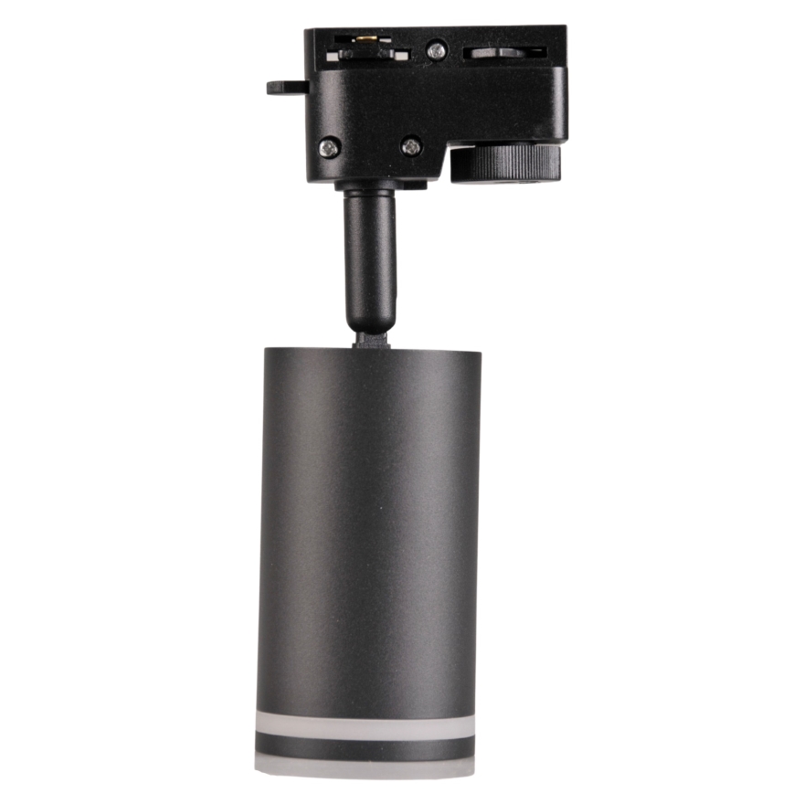 Spotlámpa sínrendszerhez PÁRIZS 6xGU10/10W/230V + 2x1 m sín rendszer fekete