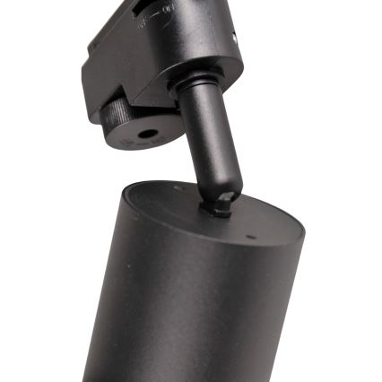 Spotlámpa sínrendszerhez PÁRIZS 6xGU10/10W/230V + 2x1 m sín rendszer fekete