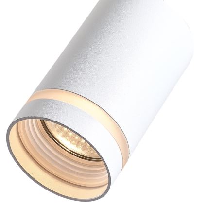 Spotlámpa sínrendszerhez PIPE 1xGU10/25W/230V fehér