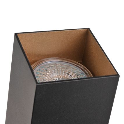 Spotlámpa sínrendszerhez SQUARE 1xGU10/10W/230V fekete