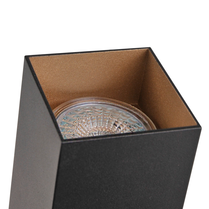 Spotlámpa sínrendszerhez SQUARE 1xGU10/10W/230V fekete