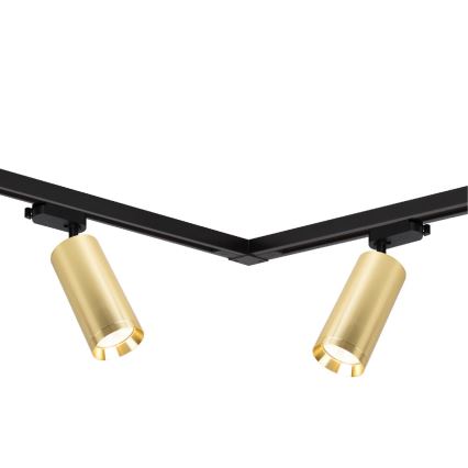Spotlámpa sínrendszerrel MICA 4xGU10/10W/230V arany/fekete