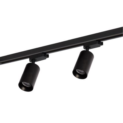 Spotlámpa sínrendszerrel PIPE 4xGU10/10W/230V fekete