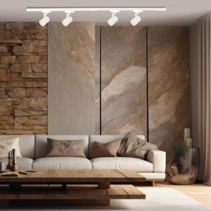 Spotlámpa sínrendszerrel VOLF 4xGU10/10W/230V fehér