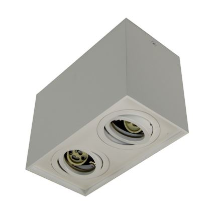 Spotlámpa SIROCO 2xGU10/30W/230V fehér