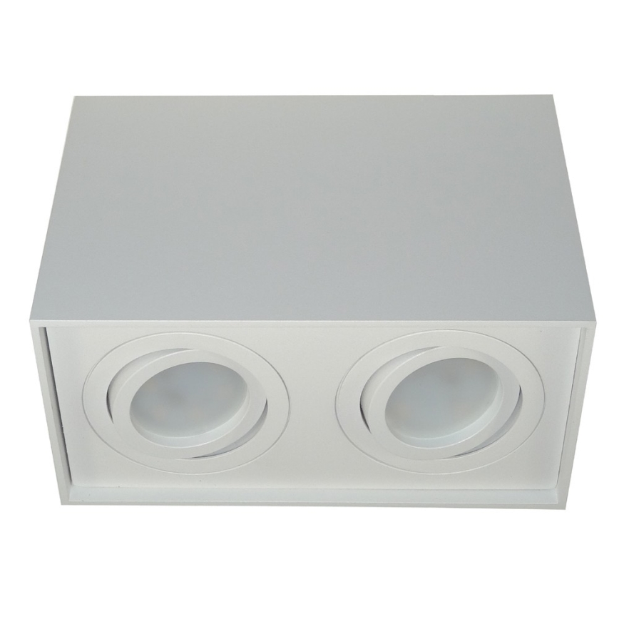 Spotlámpa SIROCO 2xGU10/30W/230V fehér