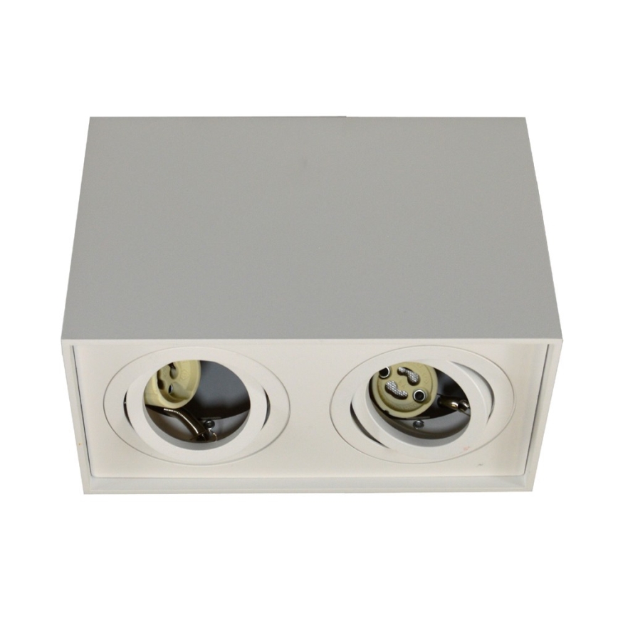 Spotlámpa SIROCO 2xGU10/30W/230V fehér