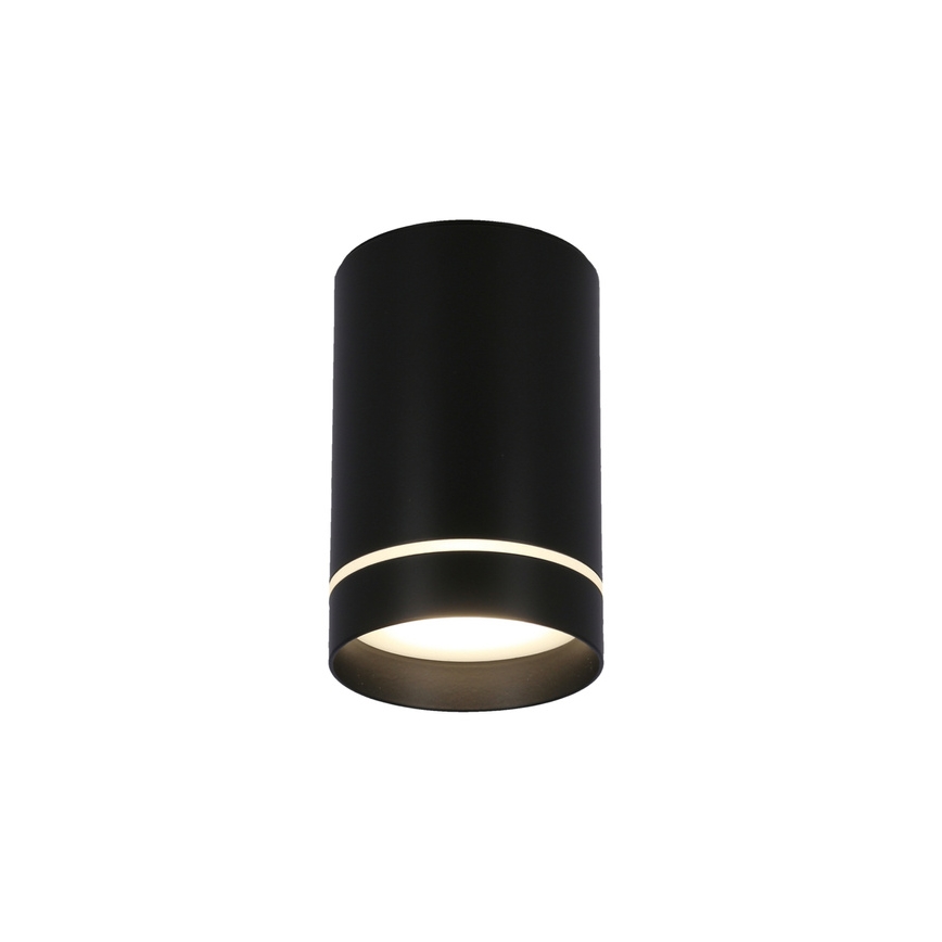 Spotlámpa TUBA 1xGU10/15W/230V fekete