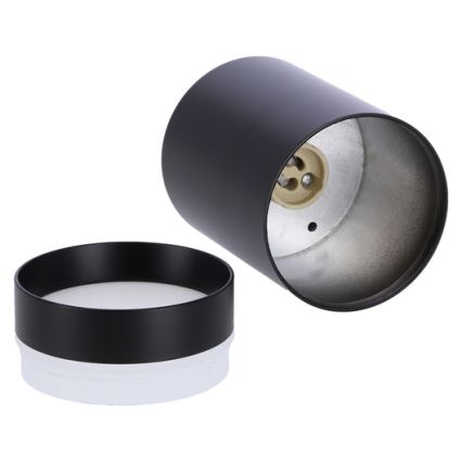 Spotlámpa TUBA 1xGU10/15W/230V fekete