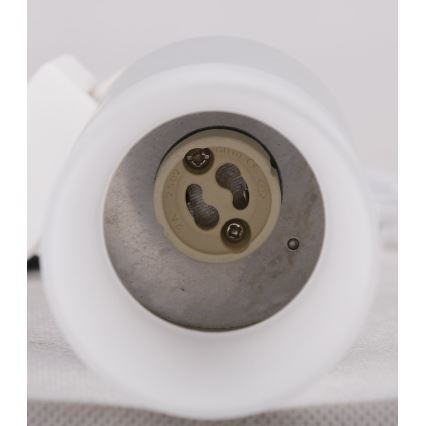 Spotlámpa TUBA 1xGU10/15W/230V szürke/fehér