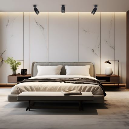 Spotlámpa VERTICAL 1xGU10/8W/230V fekete