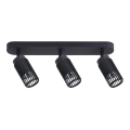 Spotlámpa VERTICAL 3xGU10/8W/230V fekete