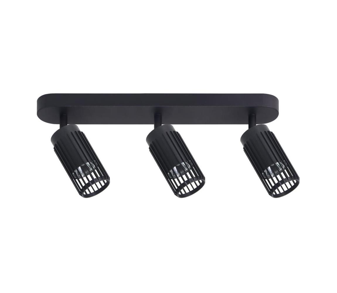 Spotlámpa VERTICAL 3xGU10/8W/230V fekete ML0296