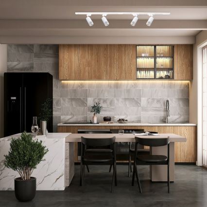 Spotlámpa VERTICAL sínrendszerhez 1xGU10/8W/230V fehér