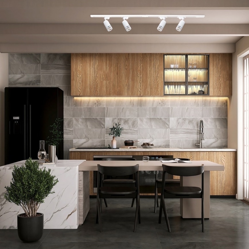 Spotlámpa VERTICAL sínrendszerhez 1xGU10/8W/230V fehér