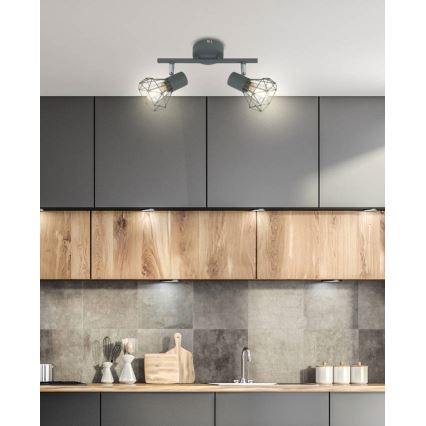 Spotlámpa VERVE 2xE14/40W/230V