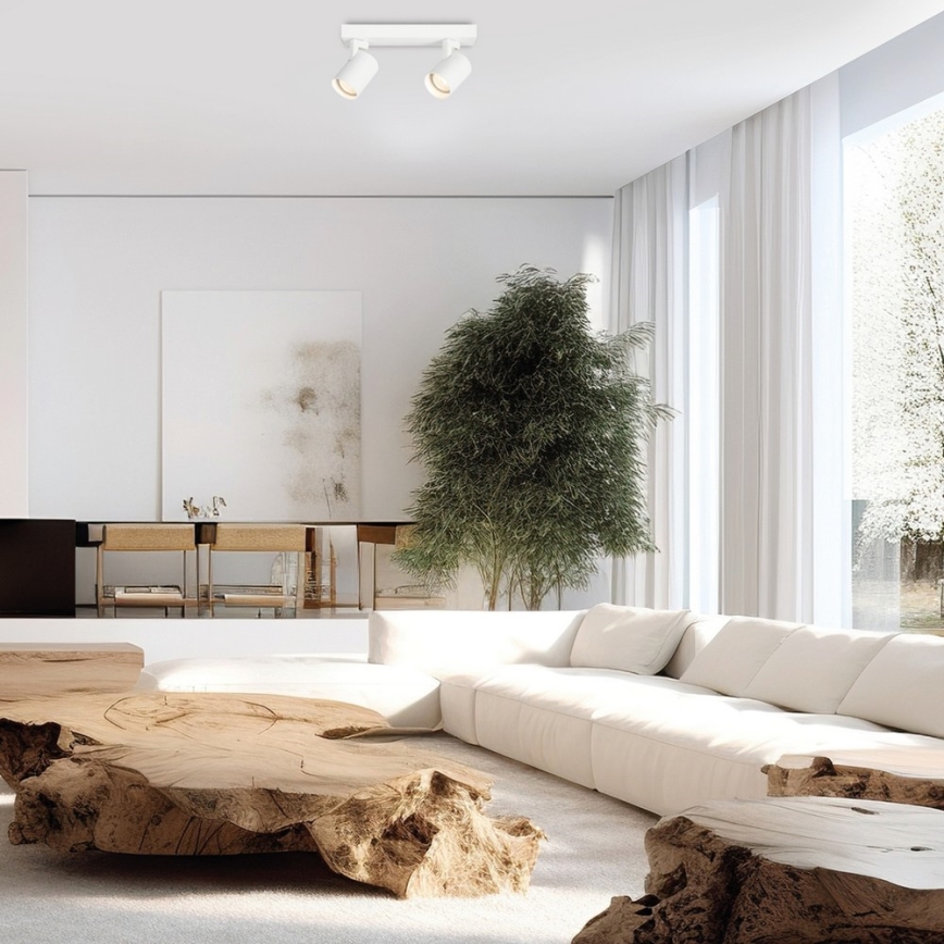 Spotlámpa VOLF 2xGU10/10W/230V fehér