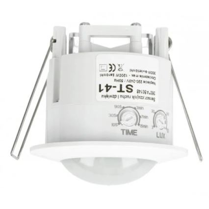 ST41 360 ° mozgás- és alkonyatérzékelő, fehér