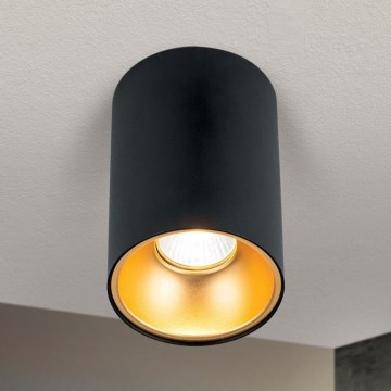 STARLIGHT spotlámpa 1xGU10/50W/230V fekete/arany