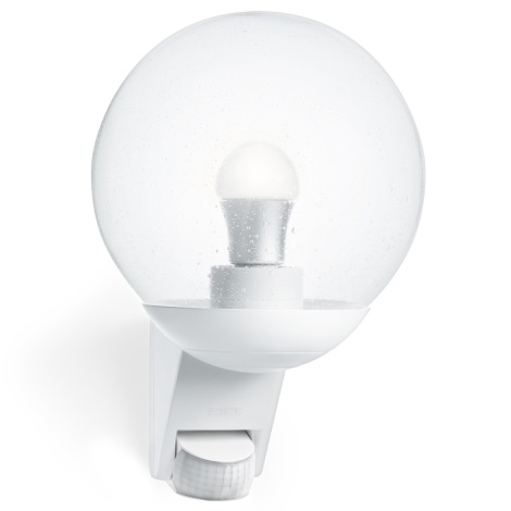 STEINEL 005917 - Kültéri fali lámpa érzékelővel L585S 1xE27/60W fehér IP44