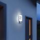 STEINEL 010454 - LED Házszám érzékelővel L220LED LED/7,5W rozsdamentes acél IP44