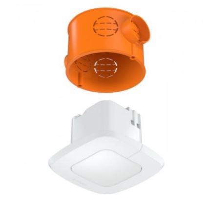 STEINEL 033033 - Jelenlétérzékelő IR Quattro SLIM XS KNX fehér