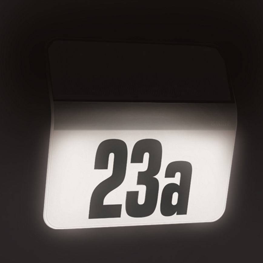 STEINEL 0357530 - LED Solár házszám LED/0,03W