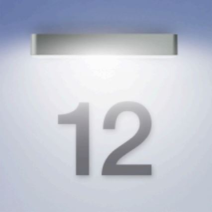 Steinel 052966 - LED napelemes fali lámpa XSolar SOL-O LED/0,07W 2000mAh IP44 antracit