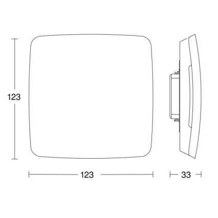 Steinel 056353 - Multiszenzor True Presence KNX fehér