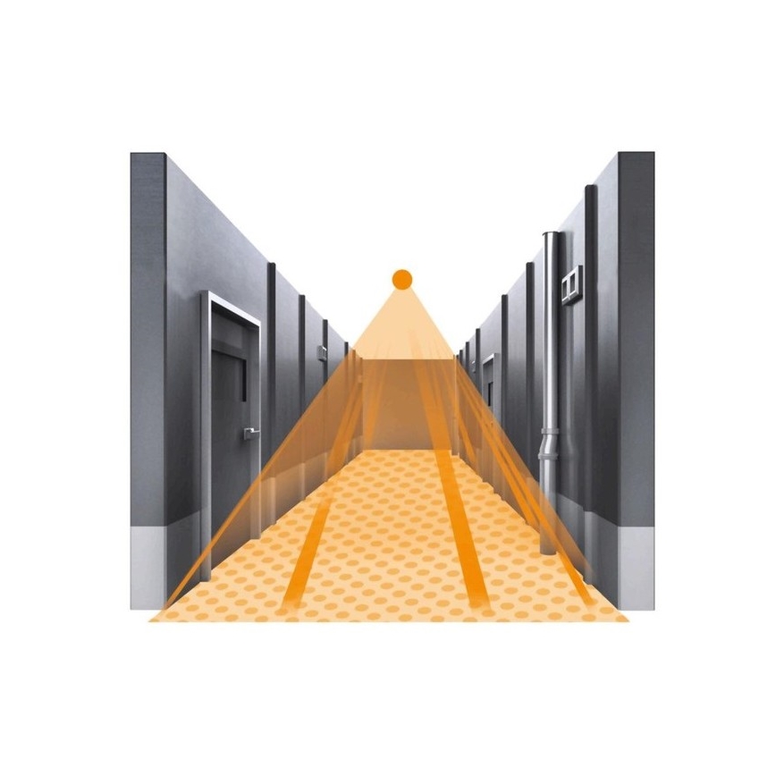 Steinel 057275 - Mozgásérzékelő IS 345 DALI-2 IPD IP54 négyzet fehér