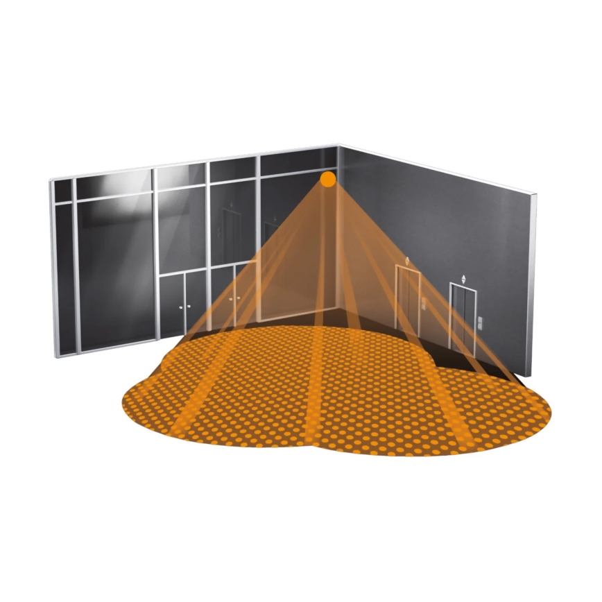 Steinel 058173 - Mozgásérzékelő IS 3360 KNX négyzet fehér