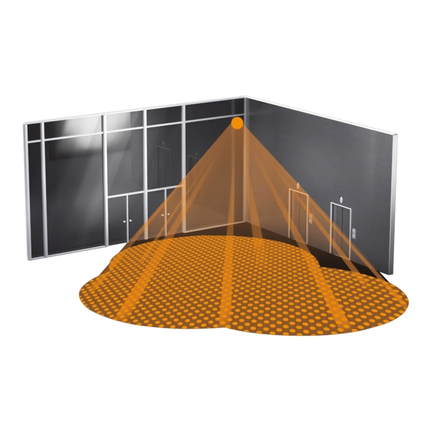 Steinel 058180 - Mozgásérzékelő IS 3360 V3 KNX IP54 kerek fehér