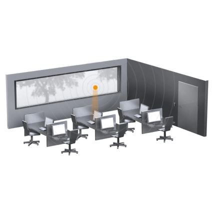 Steinel 058326 - Fényérzékelő Dual V3 KNX négyzet fehér