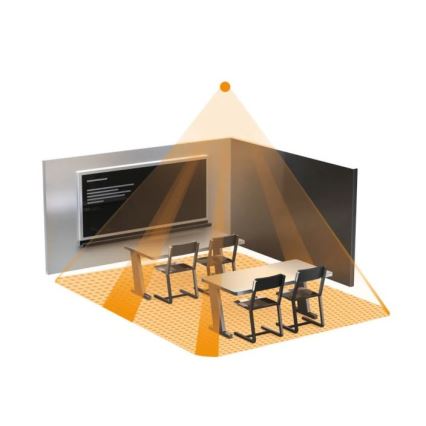 Steinel 058487 - Jelenlét érzékelő IR Quattro 8m V3 KNX fehér