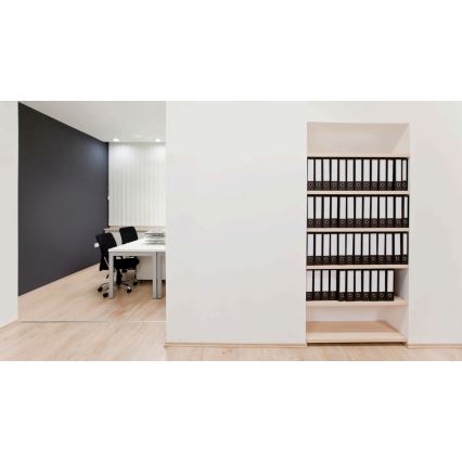 Steinel 058494 - Jelenlét érzékelő IR Quattro SLIM 4m V3 KNX fehér