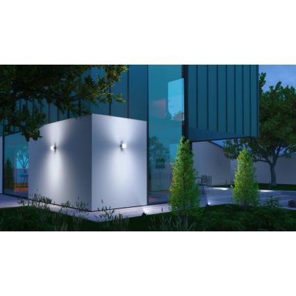 Steinel 058678 - LED kültéri lámpa alkonyatérzékelővel SPOT WAY 1xGU10/7,86W/230V IP44 antracit