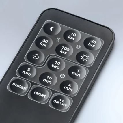 Steinel 059552 - Mozgásérzékelő SensIQ IP54 antracit + távirányító